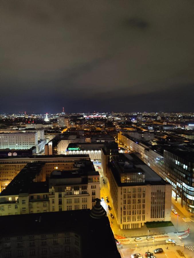 23Rd Floor 3Br Apt With Views Of وارسو المظهر الخارجي الصورة